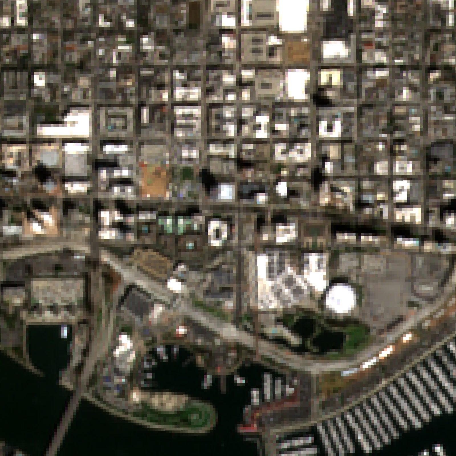 Satellite view of Long Beach