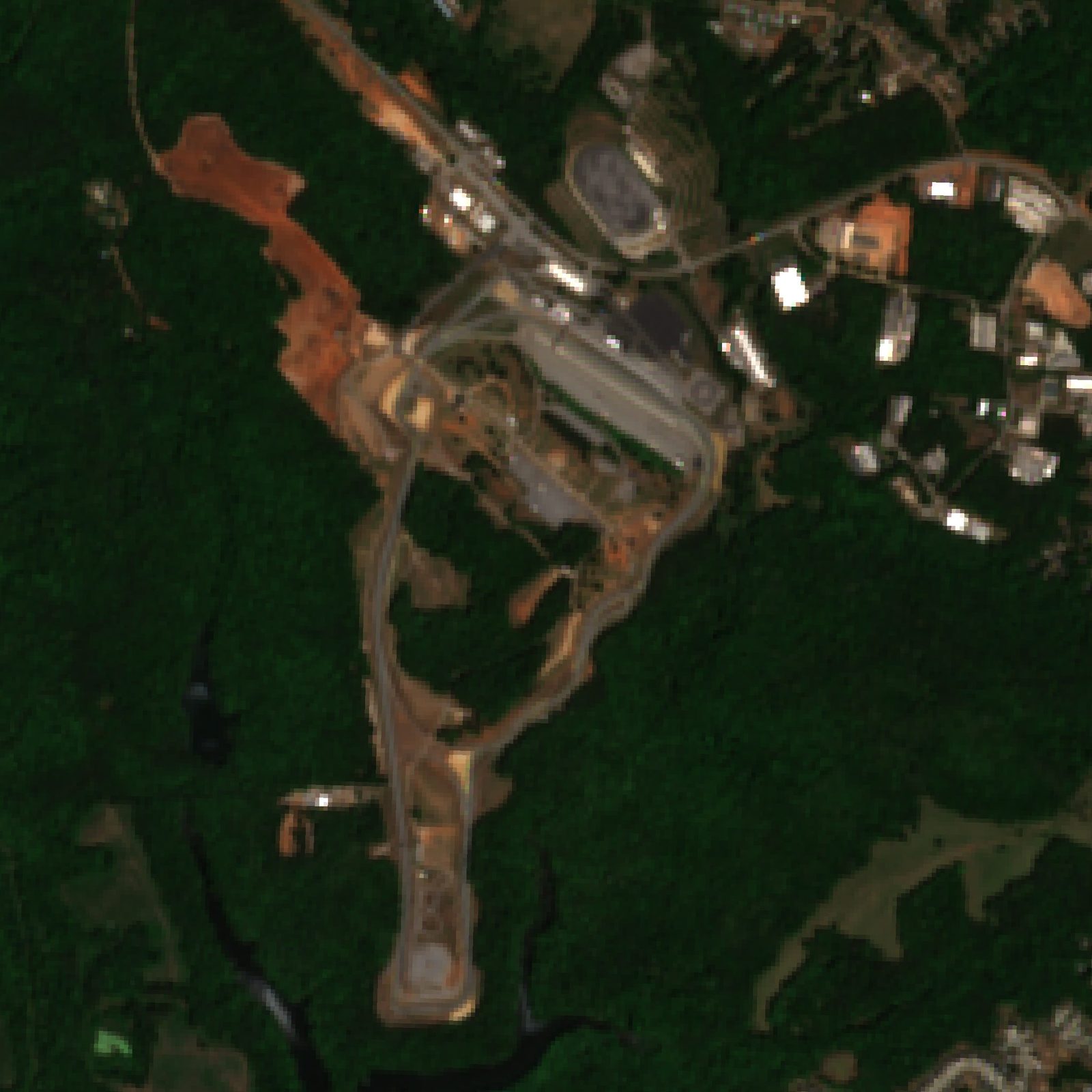 Satellite view of Road Atlanta