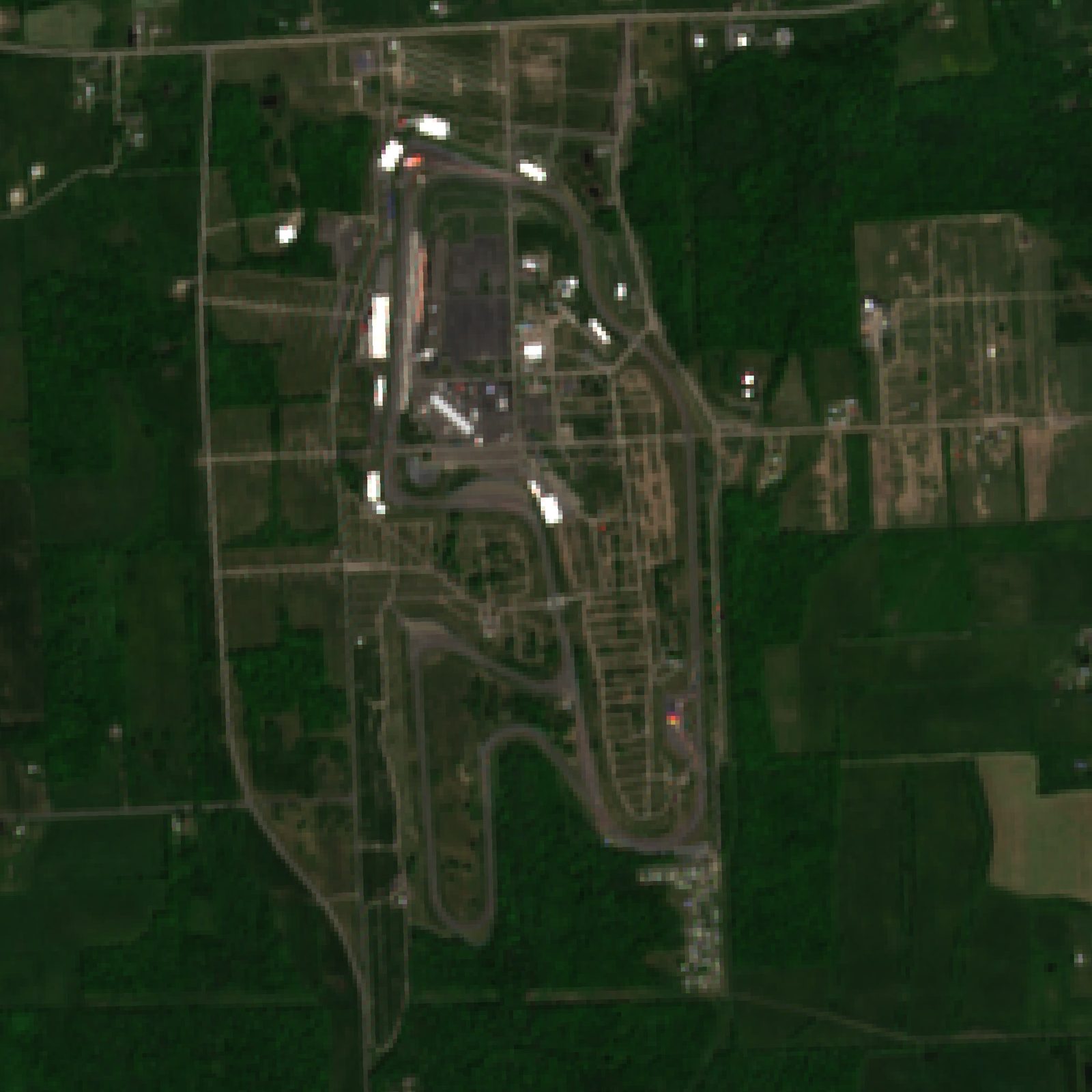 Satellite view of Watkins Glen