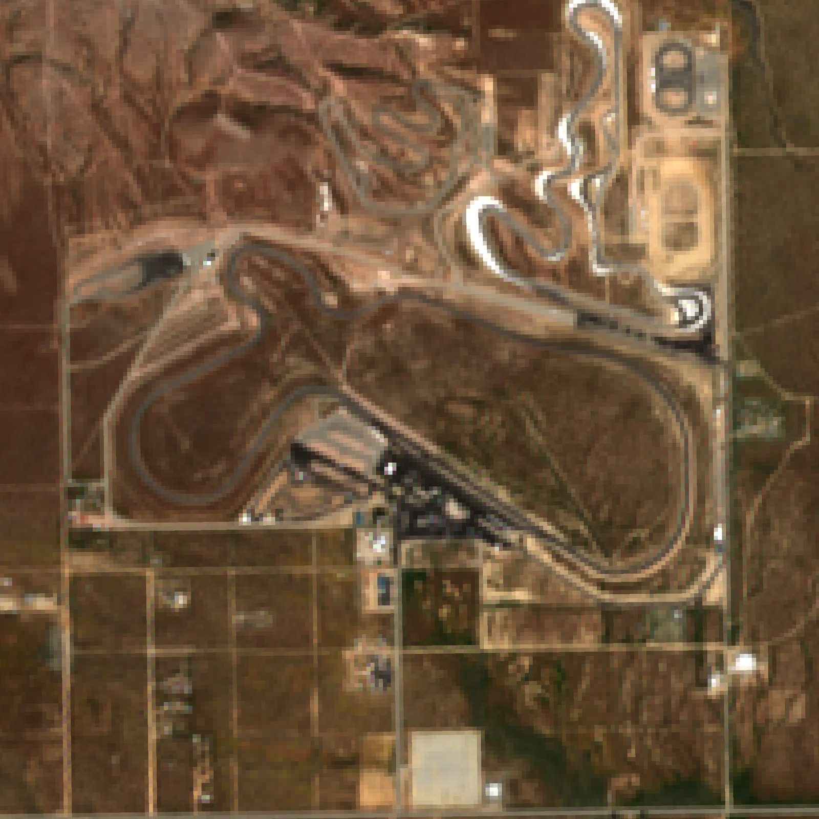 Satellite view of Willow Springs