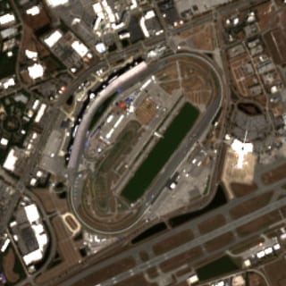 Daytona satellite view