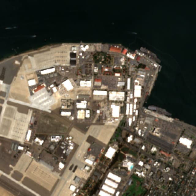 Satellite view of Coronado Street Course