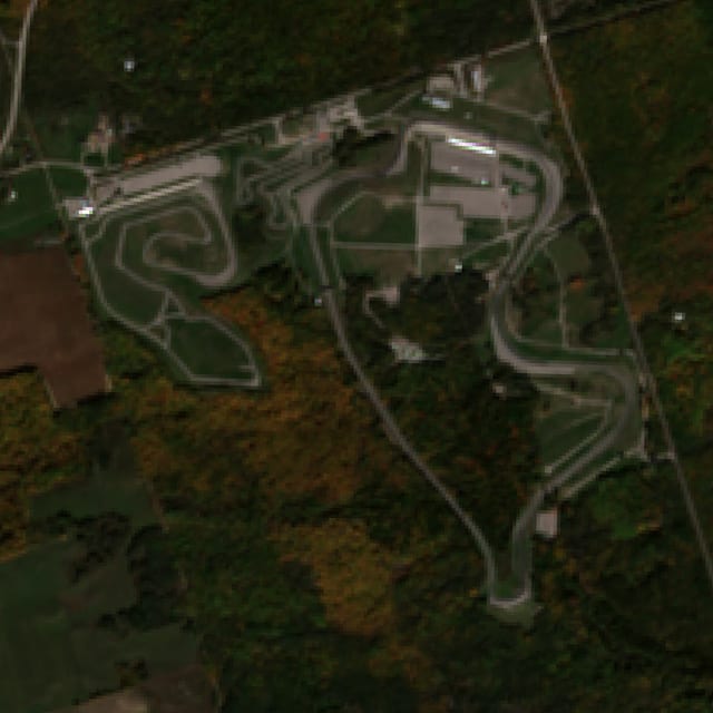 Satellite view of Mosport