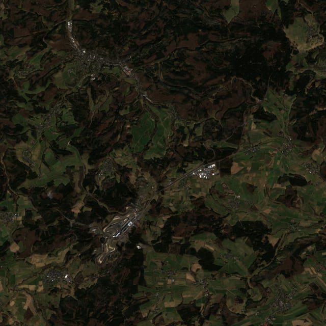 Satellite view of Nürburgring